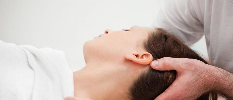 Pacient s cervikální osteochondózou