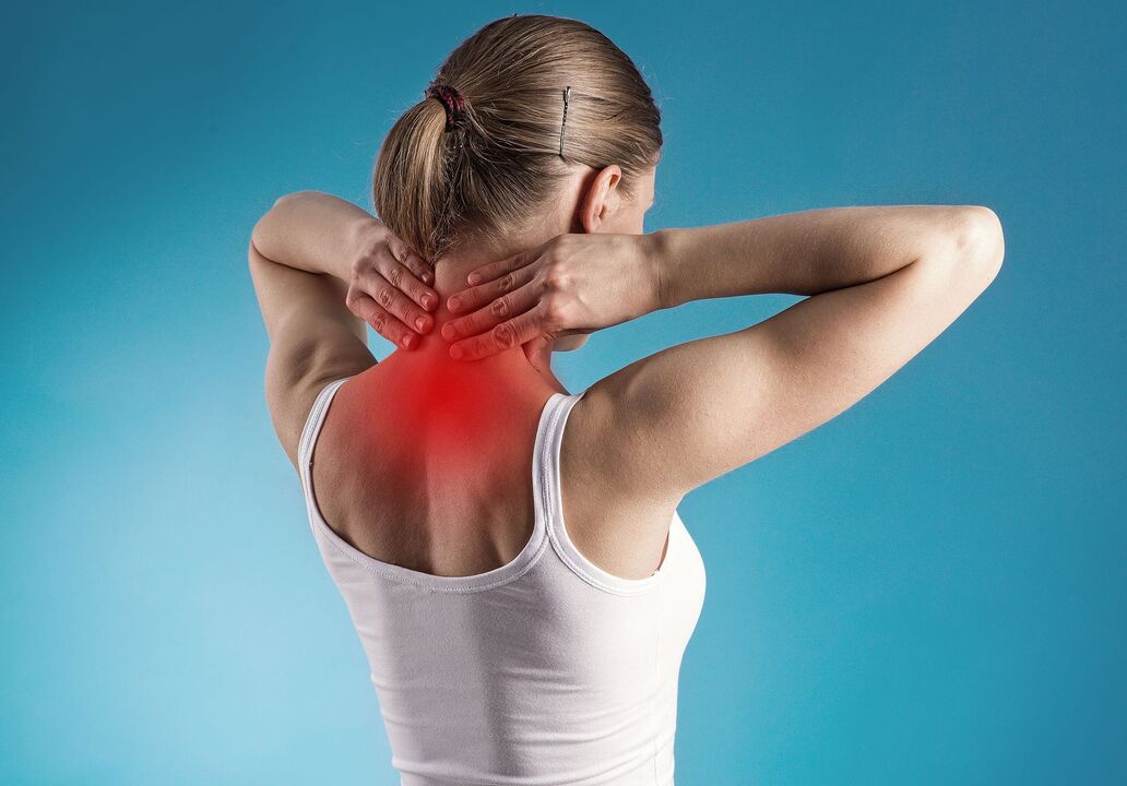 příznaky cervikální osteochondrózy